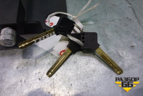 Замок противоугонный КПП для Citroen C4 с 2005-2011г