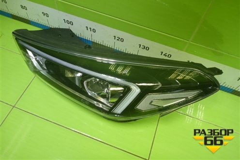 Фара левая (после 2018 галоге с ДХО) (92101D7600) для Hyundai Tucson с 2015-2022г