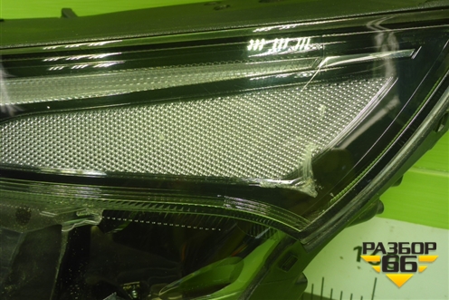 Фара левая (после 2020г Led) (92101S1600) для Hyundai Santa Fe с 2018-2024г