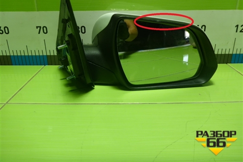 Зеркало правое электрическое (5 контактов) (87620C9110PGU) для Hyundai Creta с 2016г