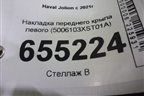 Накладка переднего крыла левого (5006103XST01A) для Haval Jolion с 2021г