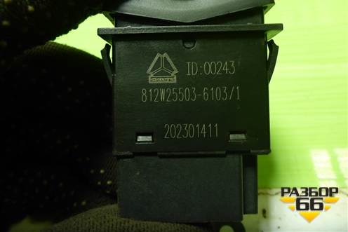 Кнопка люка (812W255036103) для Sitrak  C7H
