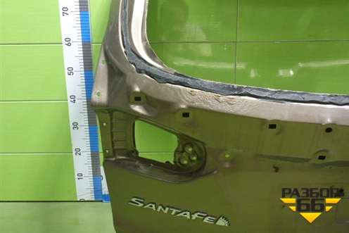 Дверь багажника без стекла (737002W020) для Hyundai Santa Fe с 2012г