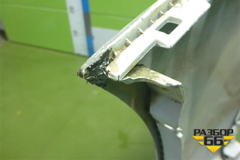 Бампер задний (до 2020г) (86611H5000) для Hyundai Solaris с 2017г (Солярис)