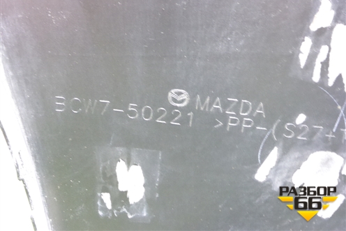 Бампер задний (после 2011г седан под парктроник) (BCW750221) для Mazda Mazda 3 (BL) с 2009-2013г