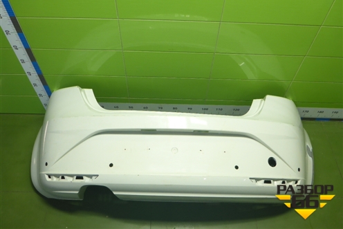 Бампер задний (без юбки под парктроник) (1P0807421D) для Seat Leon с 2005-2013г