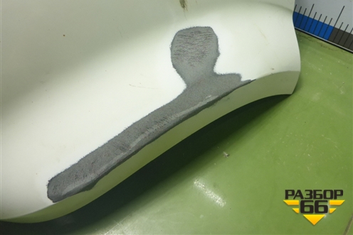 Бампер задний (без юбки под парктроник) (1P0807421D) для Seat Leon с 2005-2013г