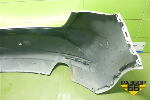 Бампер задний (без юбки под парктроник) (1P0807421D) для Seat Leon с 2005-2013г