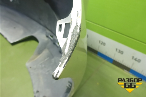 Бампер задний (без юбки под парктроник) (1P0807421D) для Seat Leon с 2005-2013г