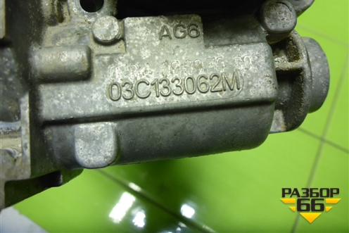 Заслонка дроссельная электрическая (1.6л CFN) (03C133062M) для Volkswagen Polo (седан) с 2010г