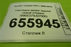 Накладка двери задней левой (Новая) (990E079J07000) для Suzuki SX4 с 2006-2013г