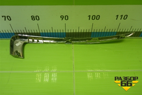 Накладка переднего бампера правая (Верхняя после 2018г хром) (8450100990) для VAZ Granta/Гранта