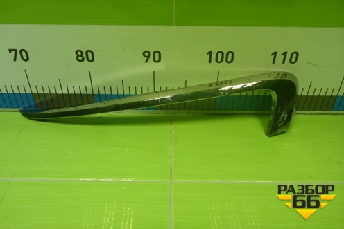 Накладка переднего бампера правая (Верхняя после 2018г хром) (8450100990) для VAZ Granta/Гранта