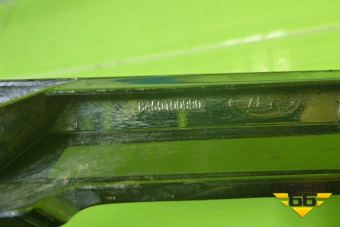 Накладка переднего бампера правая (Верхняя после 2018г хром) (8450100990) для VAZ Granta/Гранта