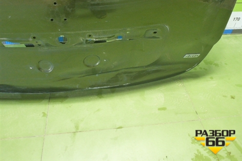 Дверь багажника со стеклом (901005006R) для Renault Duster I с 2010-2021г (Дастер)