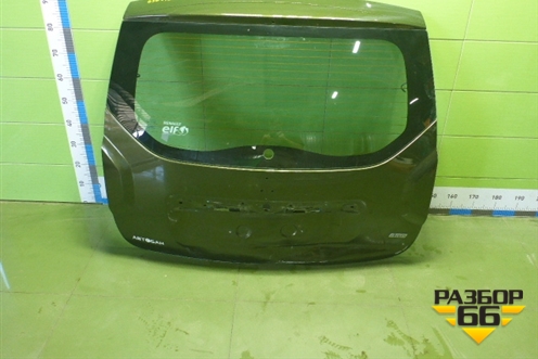 Дверь багажника со стеклом (901005006R) для Renault Duster I с 2010-2021г (Дастер)