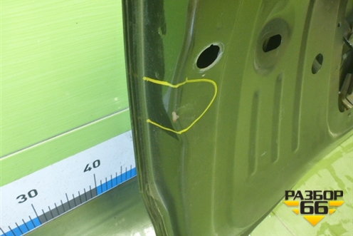 Дверь багажника со стеклом (901005006R) для Renault Duster I с 2010-2021г (Дастер)