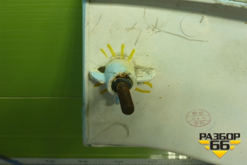 Корпус подножки левой (DZ16251242021) для Shacman (shaanxi)  X6000