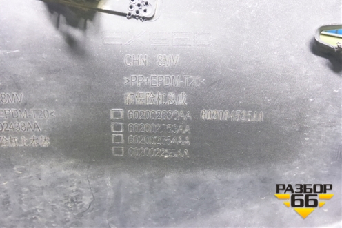 Бампер передний (под парктроник) (602002630AA) для Exeed RX с 2023г (РХ)