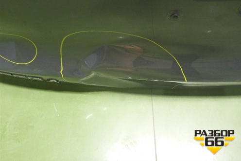 Дверь багажника без стекла (после 2024г) (552001121AA) для Chery Tiggo 4 с 2017г (Тиго 4)