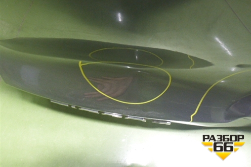 Дверь багажника без стекла (после 2024г) (552001121AA) для Chery Tiggo 4 с 2017г (Тиго 4)