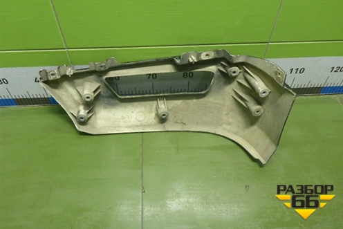 Накладка переднего бампера правая  (нижняя под ПТФ) (H4831012201A0) для Foton  Auman EST с 2016г