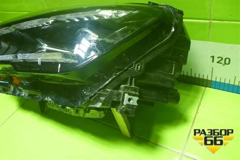 Фара левая (Led с блоком) (6608050928) для Geely Monjaro с 2021г (Монджаро)