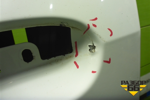 Дверь передняя левая для Renault Logan с 2004-2015г