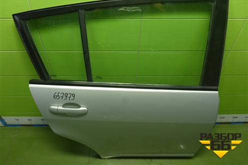Дверь задняя правая для Nissan Tiida (C11X) с 2004-2013г