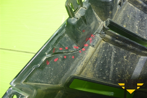 Решетка радиатора (5310160570) для Lexus LX-570 с 2015г (ЛХ)