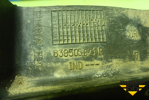 Брызговик передний правый (638505821R) для Renault Logan с 2004-2015г