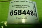 Дефлектор радиатора (8200694499) для Renault Logan с 2004-2015г