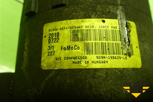 Компрессор кондиционера (2.0л TNBB) (9G9N19D629LB) для Ford Mondeo 4 с 2006-2014г