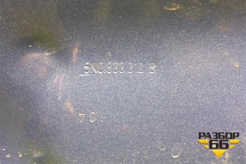 Дверь задняя правая (5N0833312B) для Volkswagen Tiguan с 2007-2011г