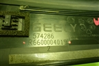 Накладка двери задней правой (на рамку) (6600004019) для Geely Coolray с 2019-2025г (Кулрей)
