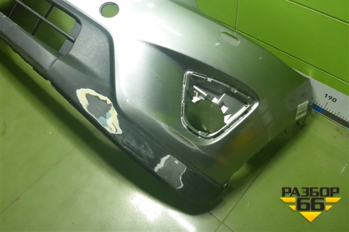 Бампер передний (под омыватели) (KD4550031) для Mazda CX 5 с 2012-2016г