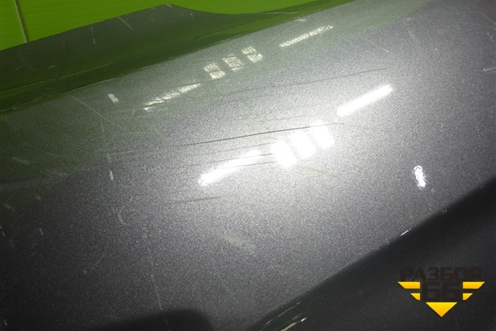 Бампер задний (седан до 2014г под парктроник) (866114L000) для Hyundai Solaris с 2010-2016г
