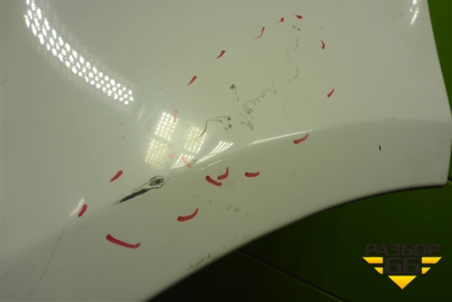 Крыло переднее правое (5J0821022A) для Skoda Fabia с 2007-2014г