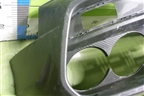 Бампер задний нижняя часть (после 2023г под парктроник) (8890337821) для Geely Coolray с 2019-2025г (Кулрей)
