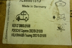 Колодки тормозные передние (новые) (7L6698151J) для Volkswagen Touareg c 2002-2010г