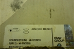 Колодки тормозные передние (новые) (34116889585) для BMW X6 G06 с 2019г