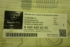 Колодки тормозные задние (новые) (A0004204002) для Mercedes Benz GLS-Klass X167 с 2019г