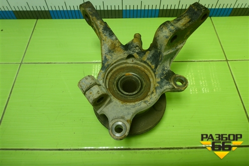 Кулак поворотный передний левый (4 шпильки) для Mitsubishi Lancer-9  с 2003-2008г