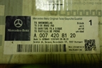 Колодки тормозные передние (новые) (A0074208120) для Mercedes Benz GL-Klass X166 с 2012г
