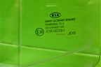 Стекло двери задней левой (хетчбэк) для Kia Ceed с 2012-2018г