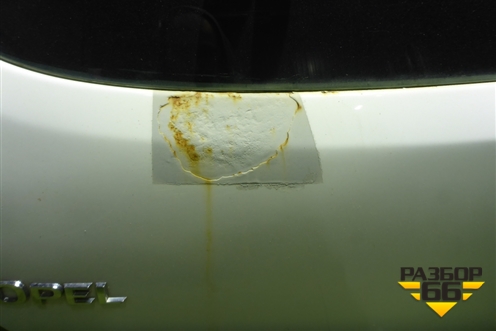 Дверь багажника со стеклом (3х дверный хетчбэк) для Opel Corsa D с 2006-2014г (Корса Д)