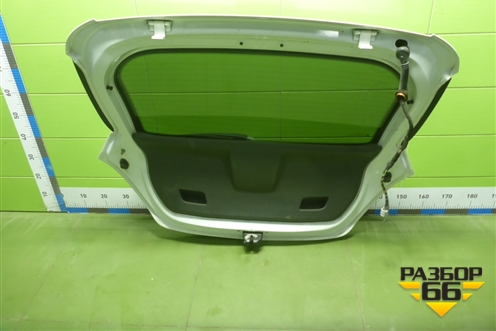 Дверь багажника со стеклом (3х дверный хетчбэк) для Opel Corsa D с 2006-2014г (Корса Д)