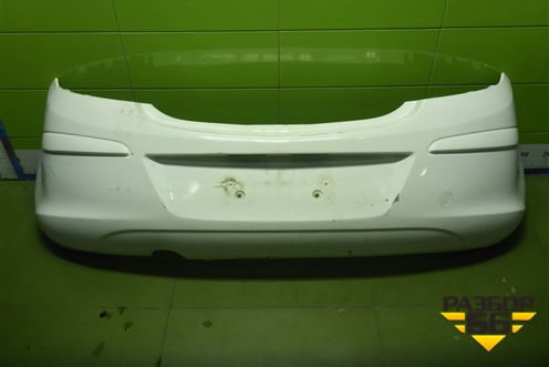 Бампер задний (3х дверный хетчбэк) (13179890) для Opel Corsa D с 2006-2014г (Корса Д)
