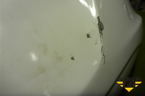 Бампер задний (3х дверный хетчбэк) (13179890) для Opel Corsa D с 2006-2014г (Корса Д)