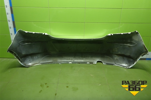 Бампер задний (3х дверный хетчбэк) (13179890) для Opel Corsa D с 2006-2014г (Корса Д)